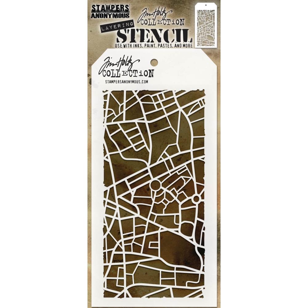 Tim Holtz - Stencil - Metropolis