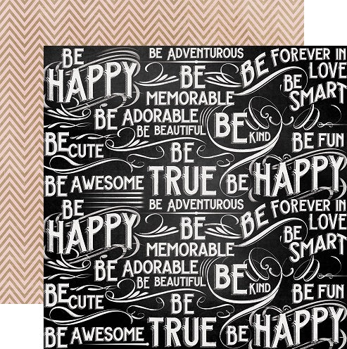 My Minds Eye - Chalk Studio - Just Be - 12x12"