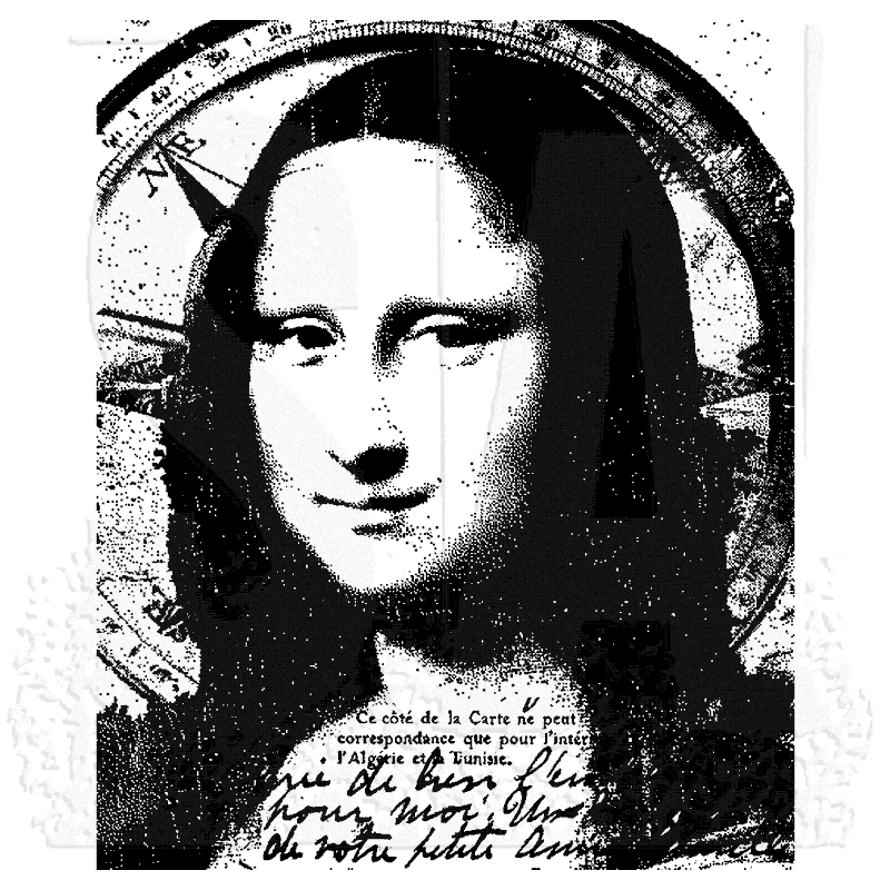 Tim Holtz - Mona Lisa Collage