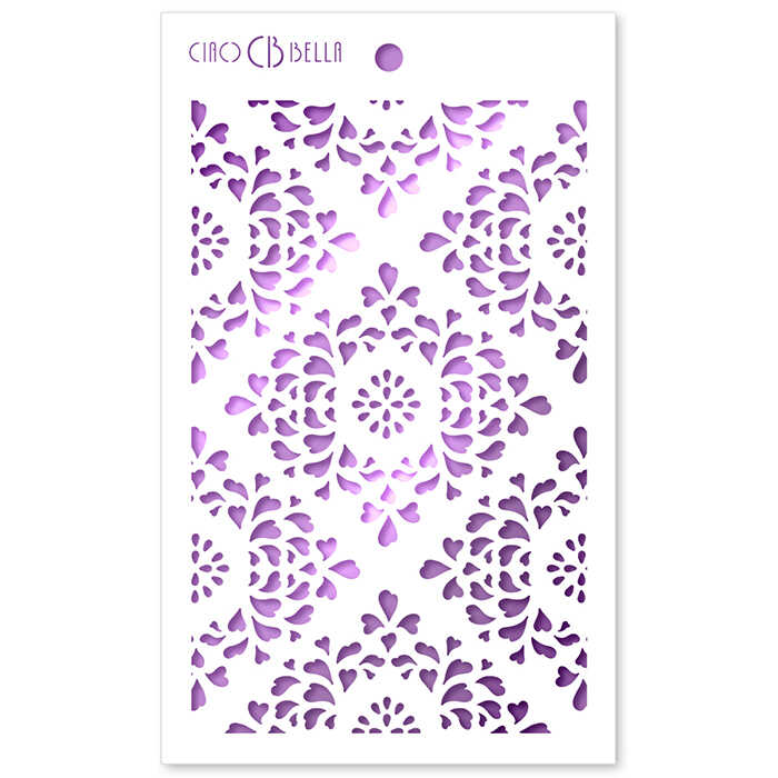 Ciao Bella - Stencil Art - Siena - 5 x 8"