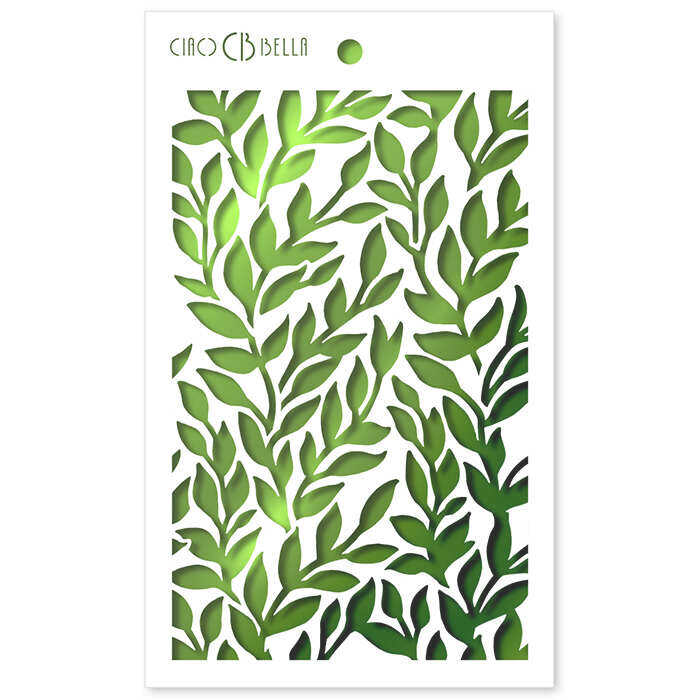 Ciao Bella - Stencil Art - Ramage - 5 x 8"