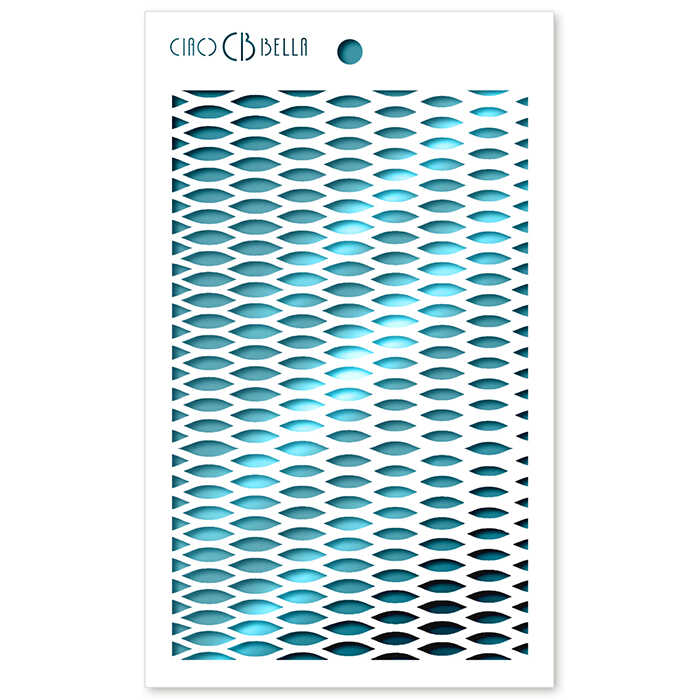 Ciao Bella - Bad Girls - Stencil - Metal Net - 5 x 8"