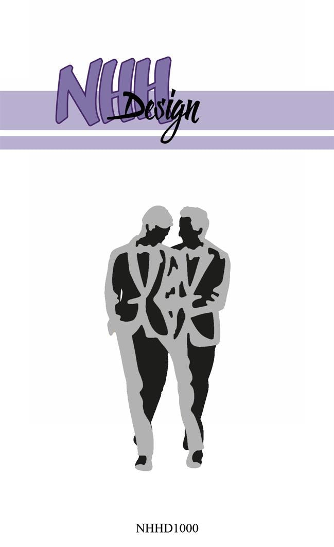 Nellie Snellen - Design Dies - Rainbow Couple 2