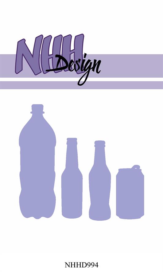 Nellie Snellen - Design Dies - Mini bottles and can