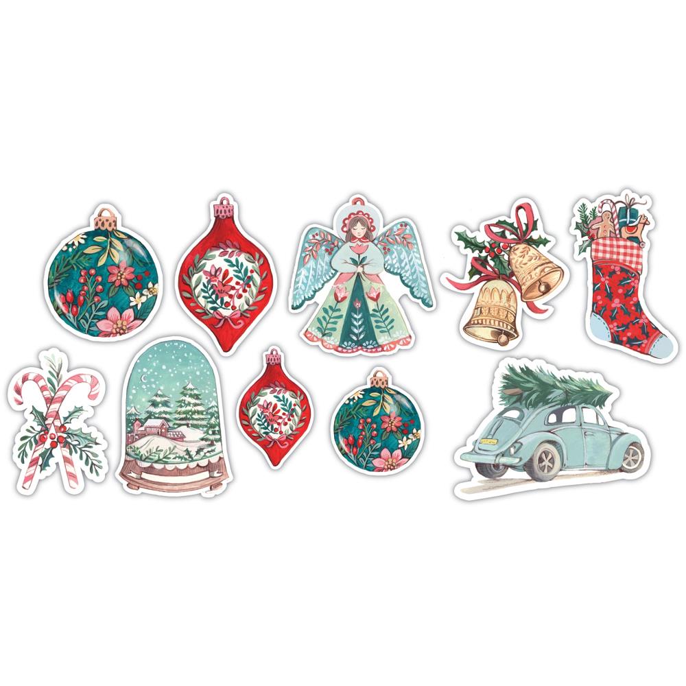 Craft Consortium - Laser Cut Wooden Shapes - Noel