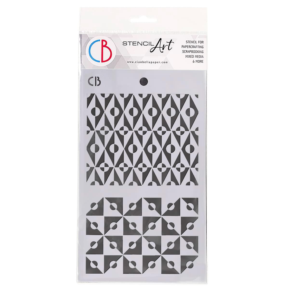 Ciao Bella - Stencil - Optical - 5 x 8"