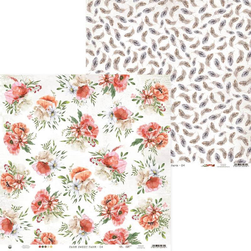 P13 - Farm sweet farm - # 04 - 12 x 12"