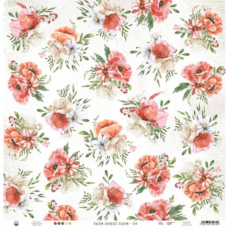 P13 - Farm sweet farm - # 04 - 12 x 12"