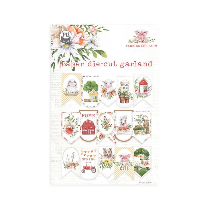 P13 - Farm sweet farm - Garland die cut