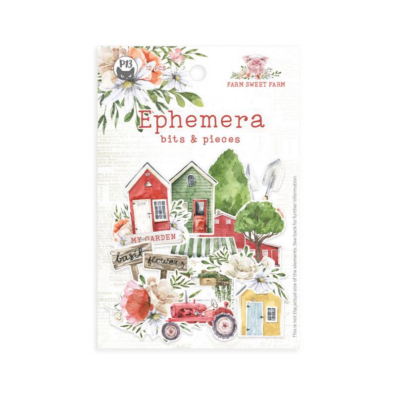 P13 - Farm sweet farm - Ephemera - die cuts