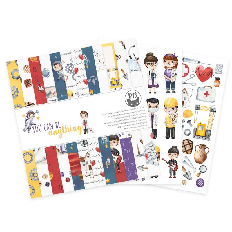 P13 - You can be - Paper Pad - 12 x 12"