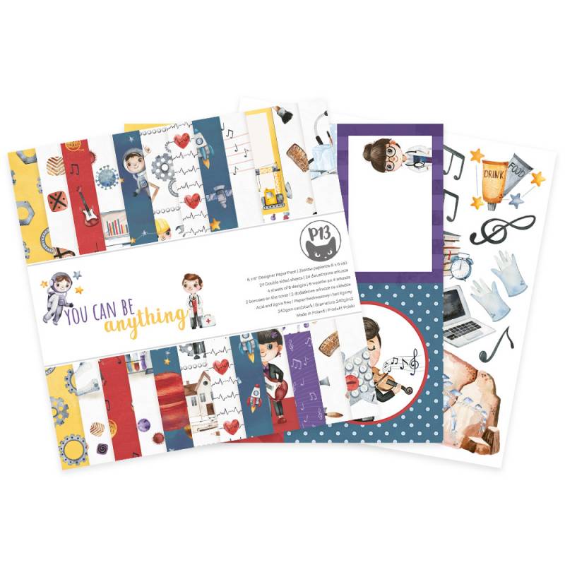 P13 - You can be - Paper Pad - 6 x 6"