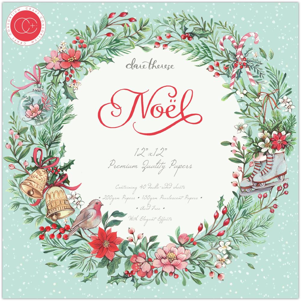 Craft Consortium - Noel - Paper Pad 12 x 12"