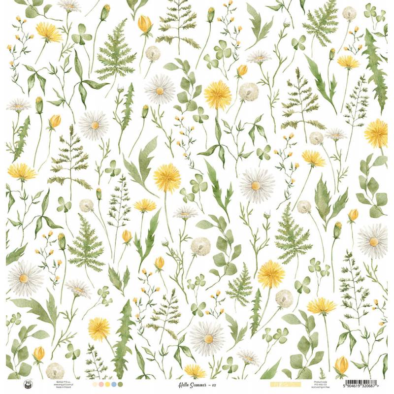 P13 - Hello Summer - 03 - 12 x 12"