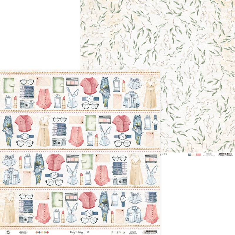 P13 - Lady's Diary - 06 - 12 x 12"