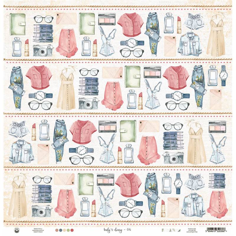 P13 - Lady's Diary - 06 - 12 x 12"