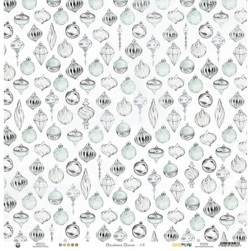 P13 - Christmas charm - 05 - 12 x 12"