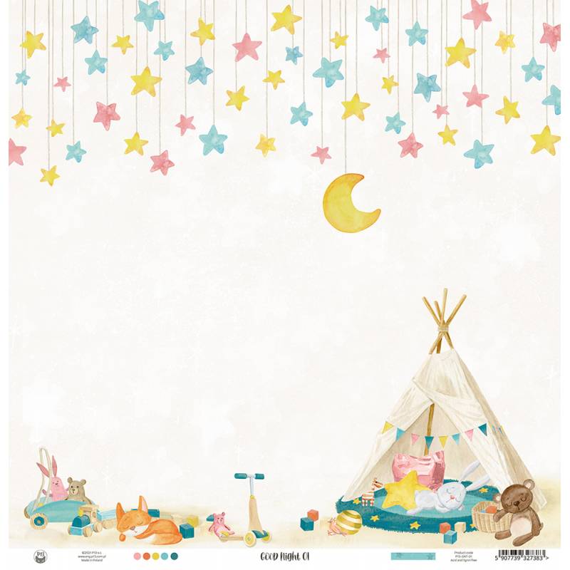 P13 - Good night - 01 - 12 x 12"