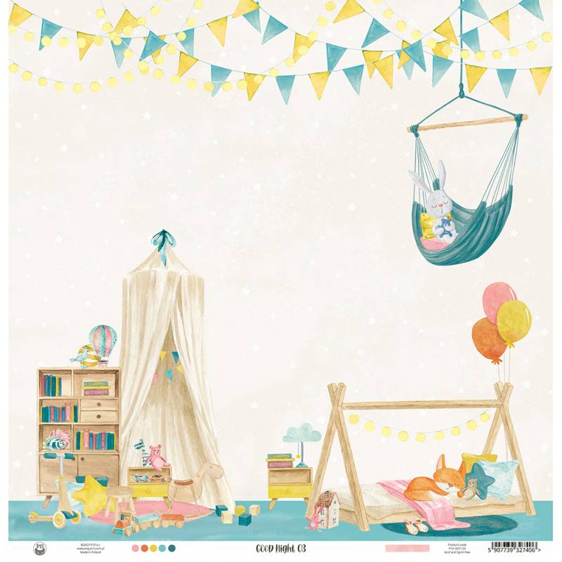 P13 - Good night - 03 - 12 x 12"