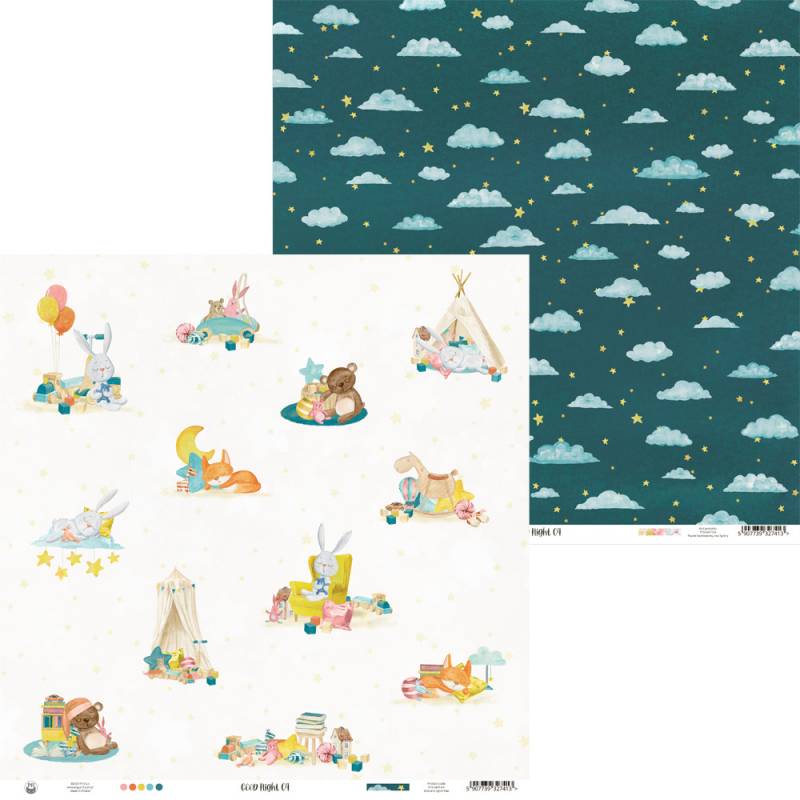 P13 - Good night - 04 - 12 x 12"