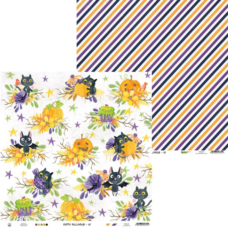 P13 - Happy Halloween - 01 - 12 x 12"