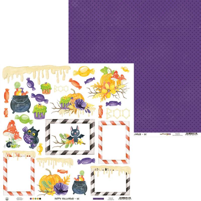 P13 - Happy Halloween - 04 - 12 x 12"