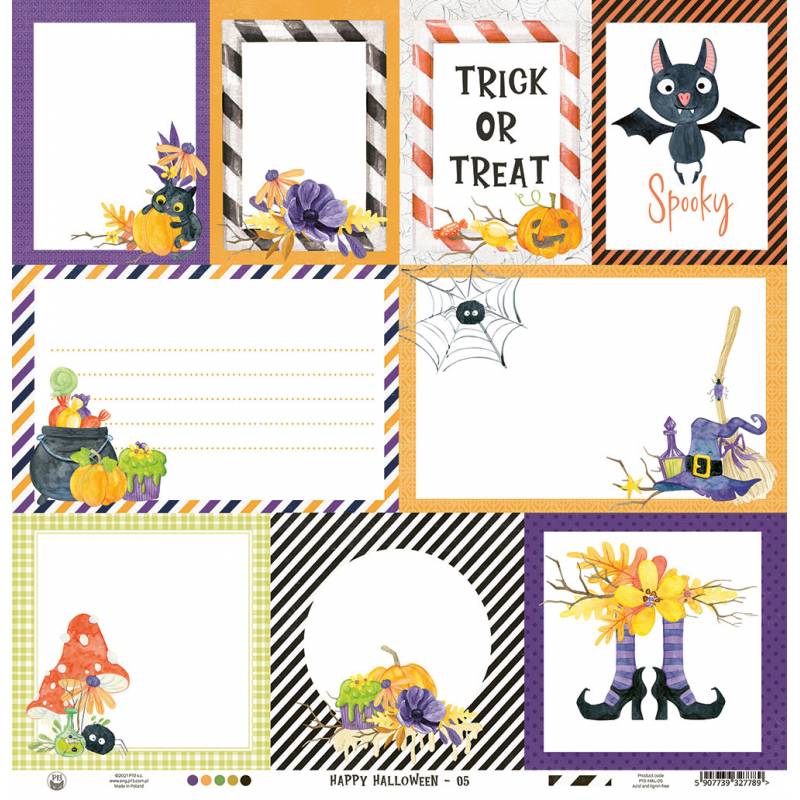 P13 - Happy Halloween - 05 - 12 x 12"