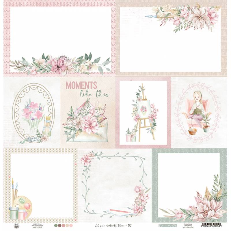 P13 - Let your creativity bloom - 05 - 12 x 12"