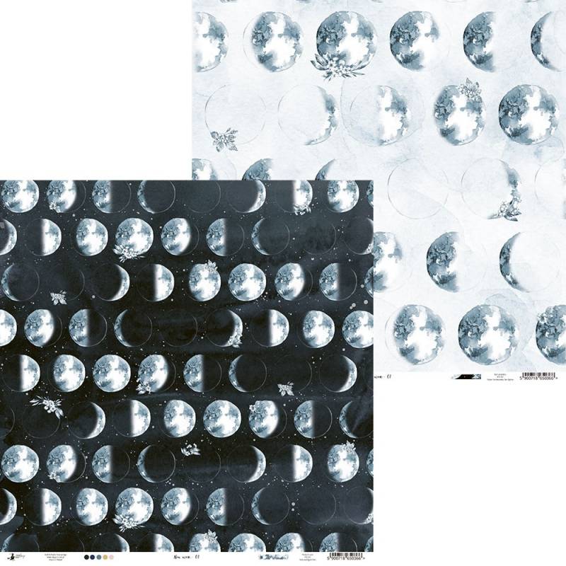 P13 - New moon - # 01 - 12 x 12"