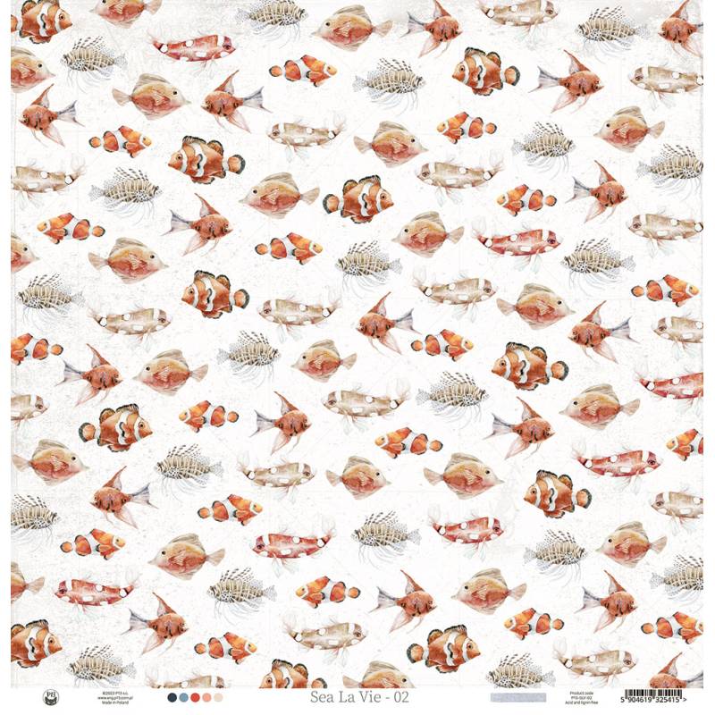 P13 - Sea la vie - 02 - 12 x 12"