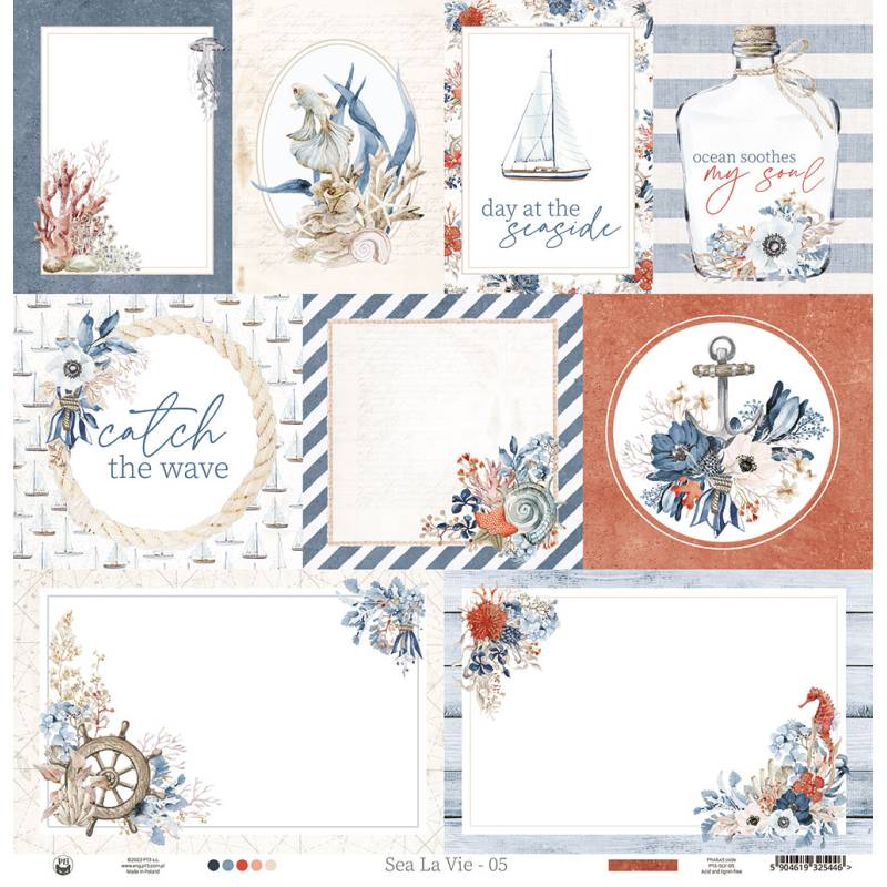 P13 - Sea la vie - 05 - 12 x 12"