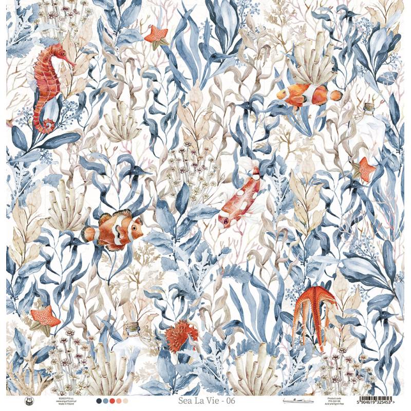 P13 - Sea la vie - 06 - 12 x 12"