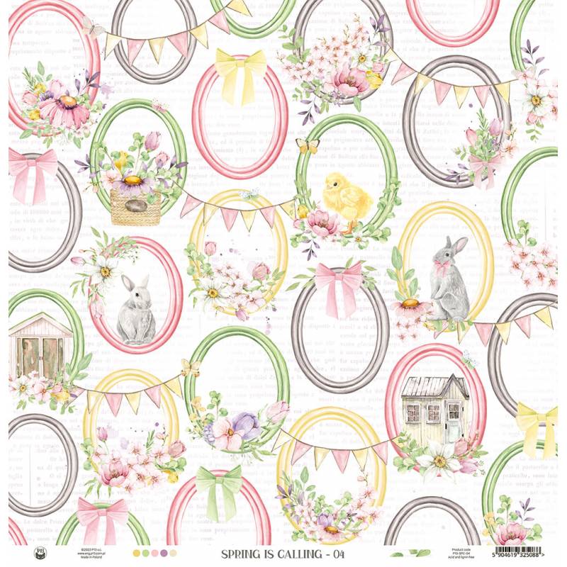 P13 - Spring is calling - 04 - 12 x 12"