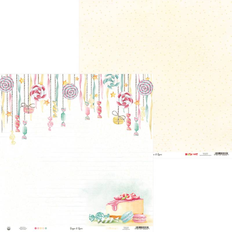 P13 - Sugar and Spice - Paper Pad - 12 x 12"