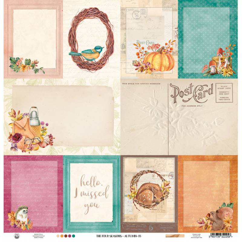 P13 - The four seasons autumn - 05 - 12 x 12"