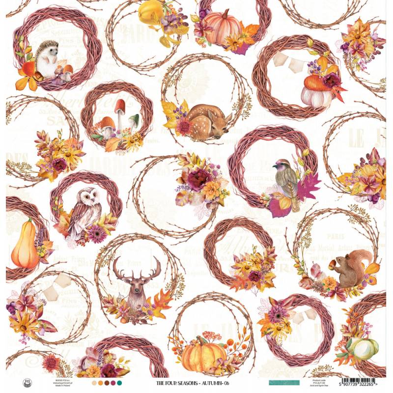 P13 - The four seasons autumn - 06 - 12 x 12"