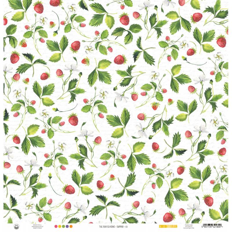 P13 - The Four Seasons - Summer 01 - 12 x 12"