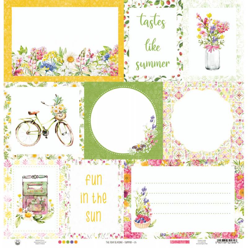 P13 - The Four Seasons - Summer 05 - 12 x 12"