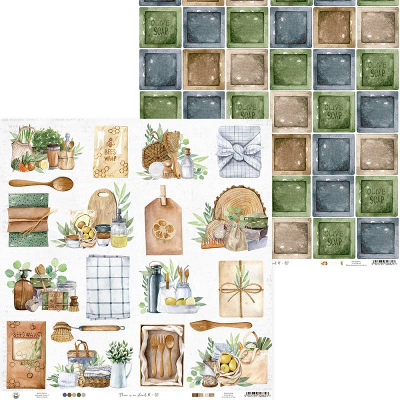 P13 - There is no planet B - 03 - 12 x 12"