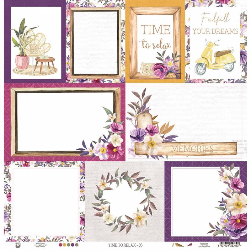 P13 - Time to relax - 05 - 12 x 12"