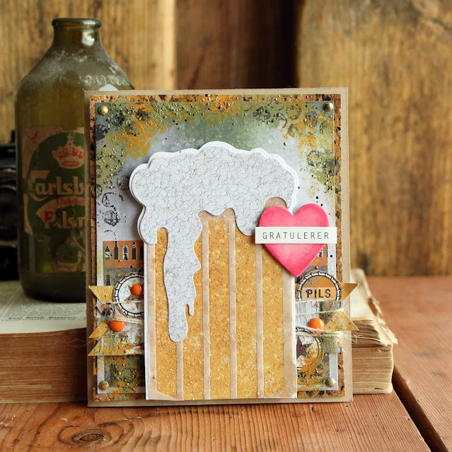 Papirdesign - Dies - Ølglass