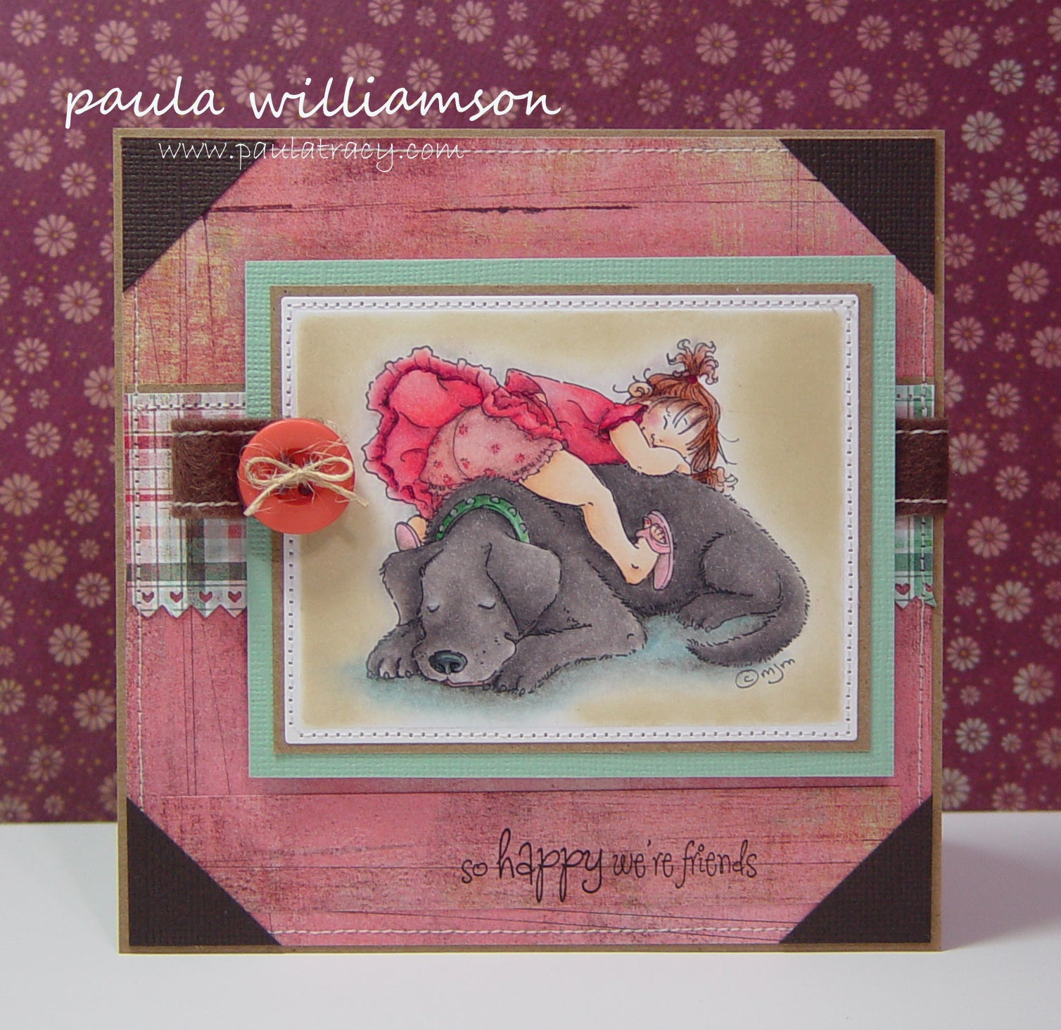 Stamping Bella - Buds-Girl - Unmounted Stamp