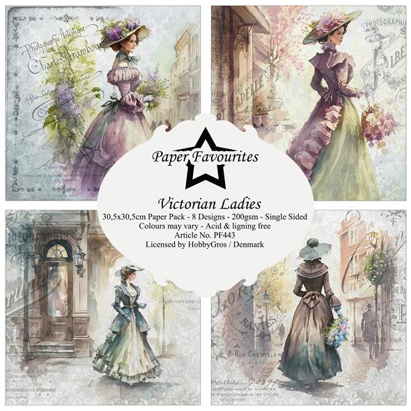Paper Favourites - Victorian Ladies - Paper Pack 12 x 12"