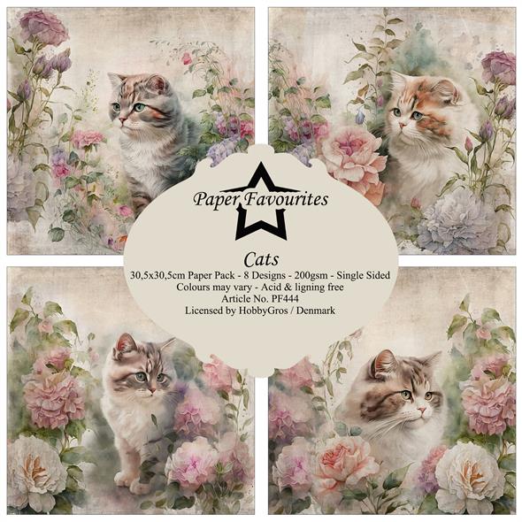 Paper Favourites - Cats - Paper Pack 12 x 12"