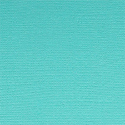 Bazzill - Grass Cloth - Atlantic 12x12" blå kartong