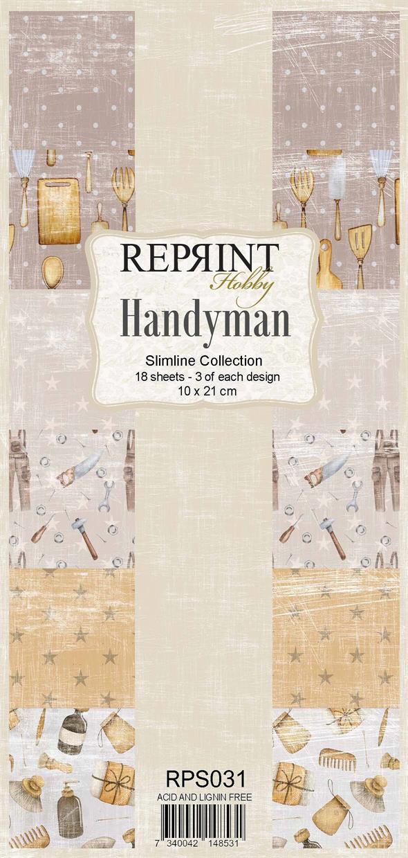 Reprint - Slimline Paper Collection - Handyman