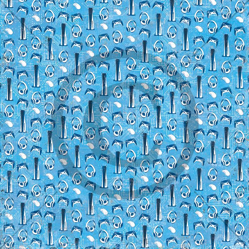 Papirdesign - Verdifull - Bare en runde til  - 12 x 12"