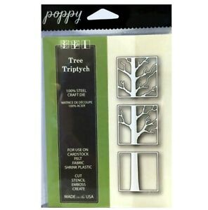 Poppystamps - Dies - Tree Triptych