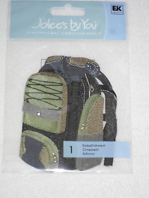 Jolee's - Camping Backpack  - Dimensjonal sticker