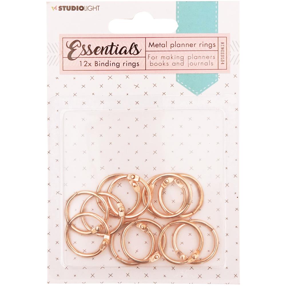 Studiolight - Planner Binding Rings - Rose Gold